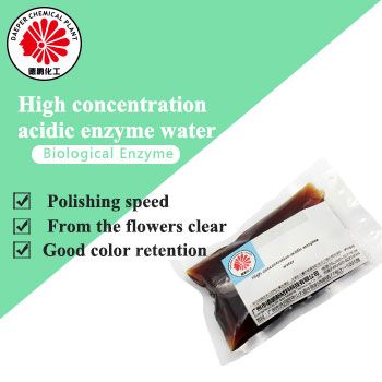 High concentration acidic enzyme water