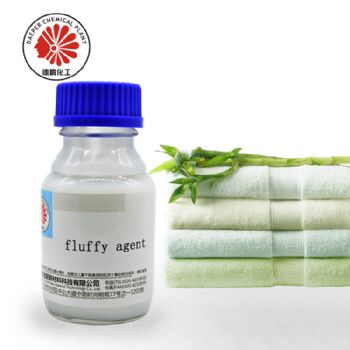 Chemical fiber fluffy finishing agent